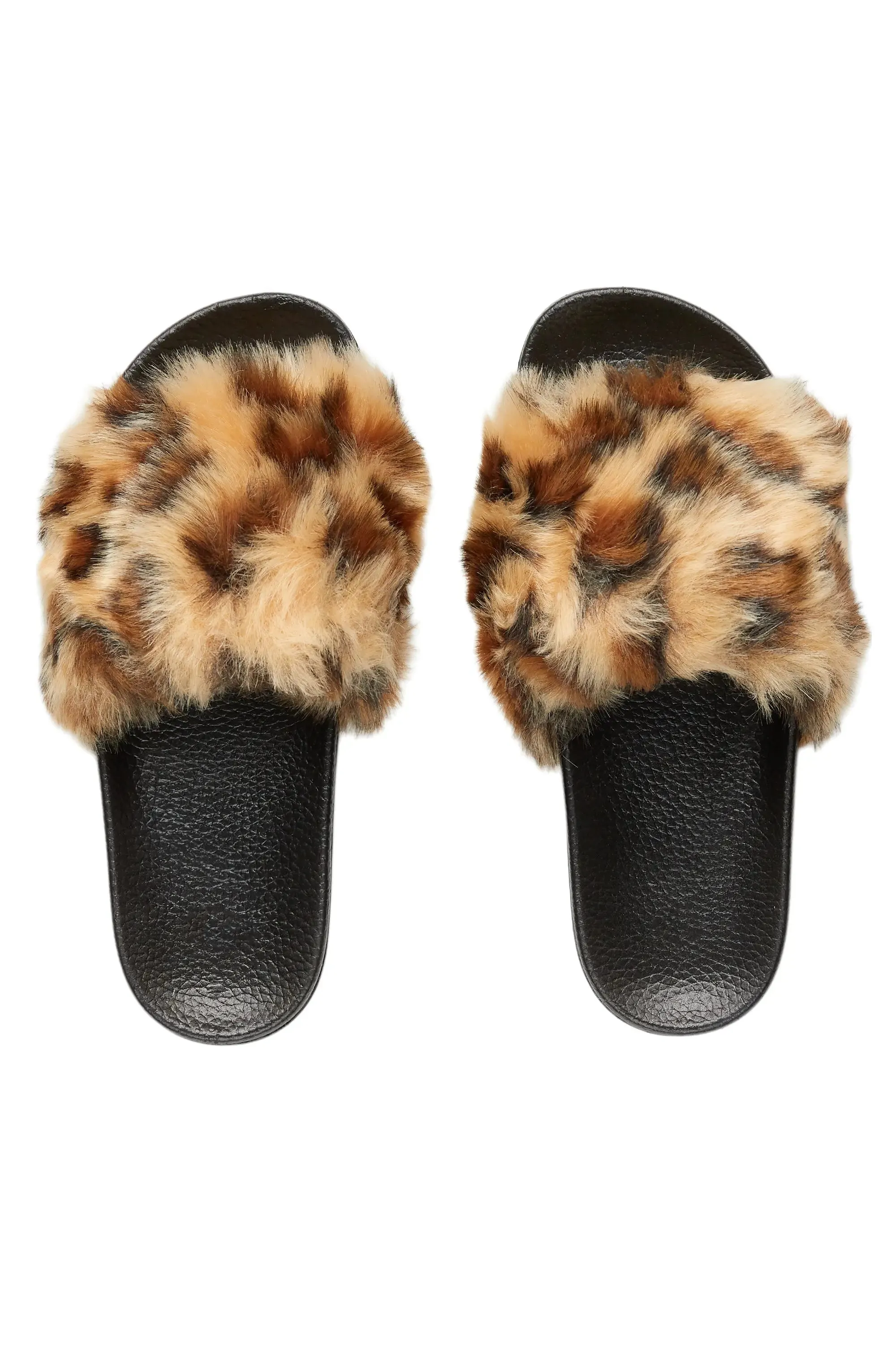 Tatyana Cheetah Fur Slides sold by Rockstar Original