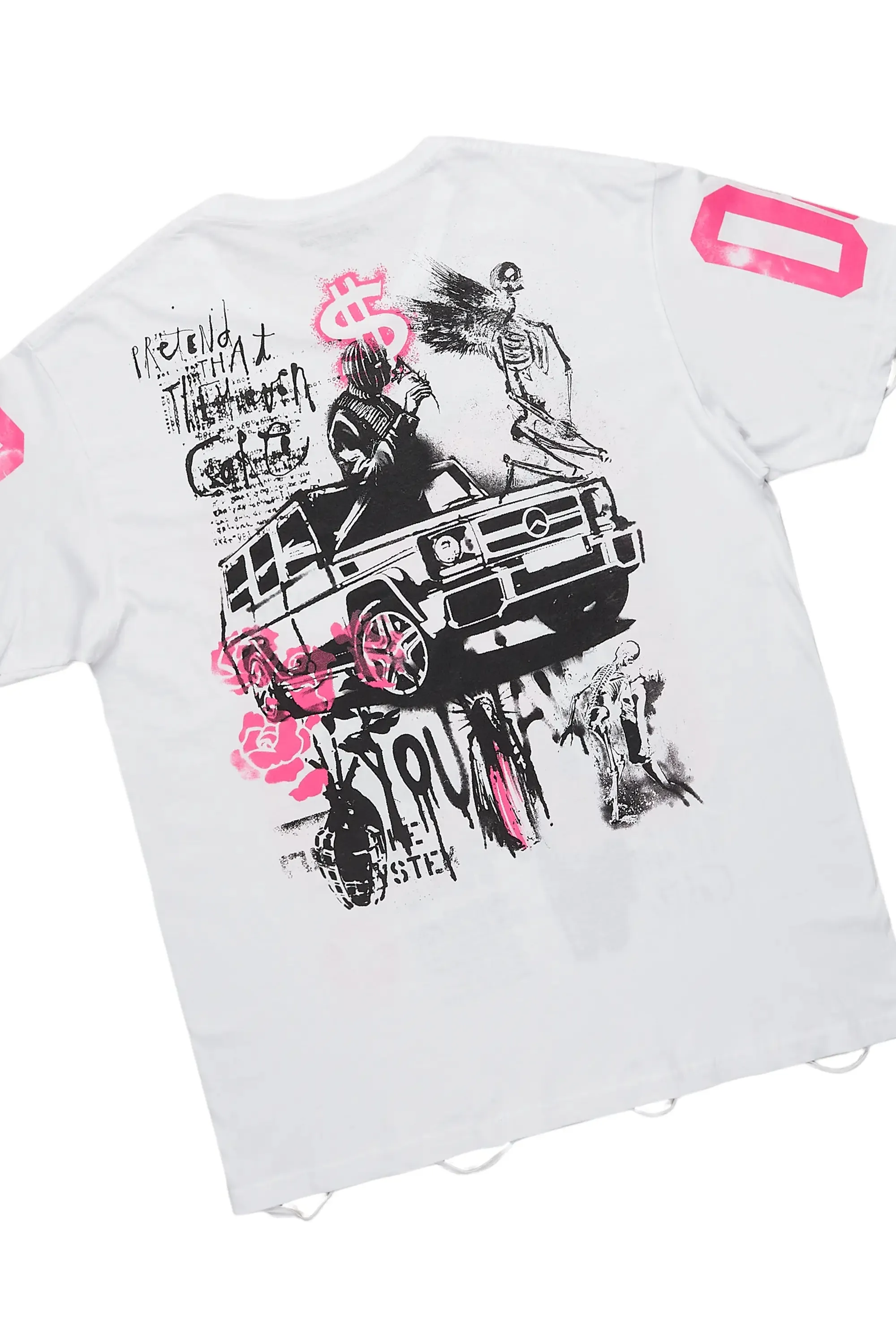 Kadija White/Multi T-Shirt & Jean Set sold by Rockstar Original product image thumbnail 3