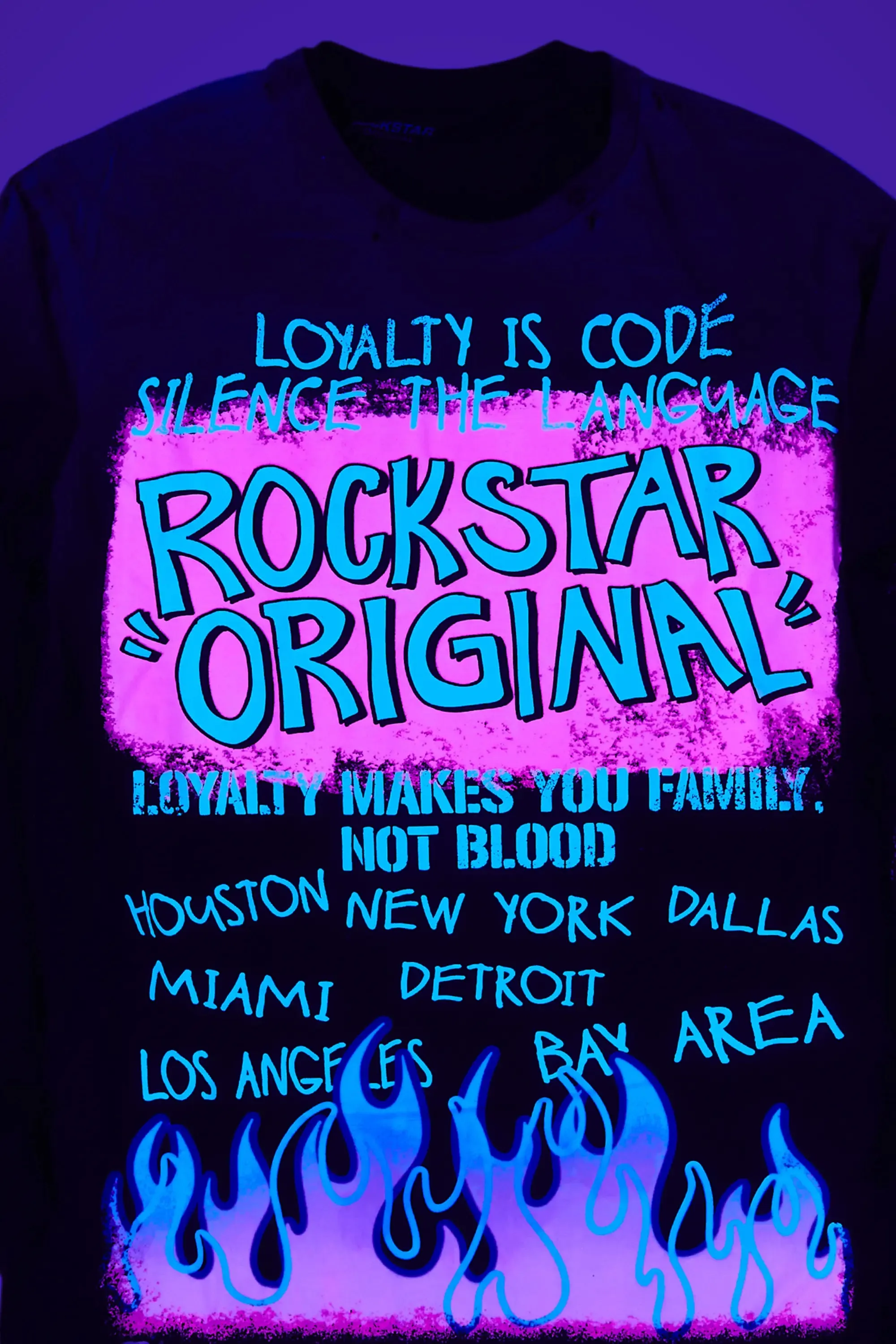 Bridgette Black Double Layer T-Shirt sold by Rockstar Original product image thumbnail 2