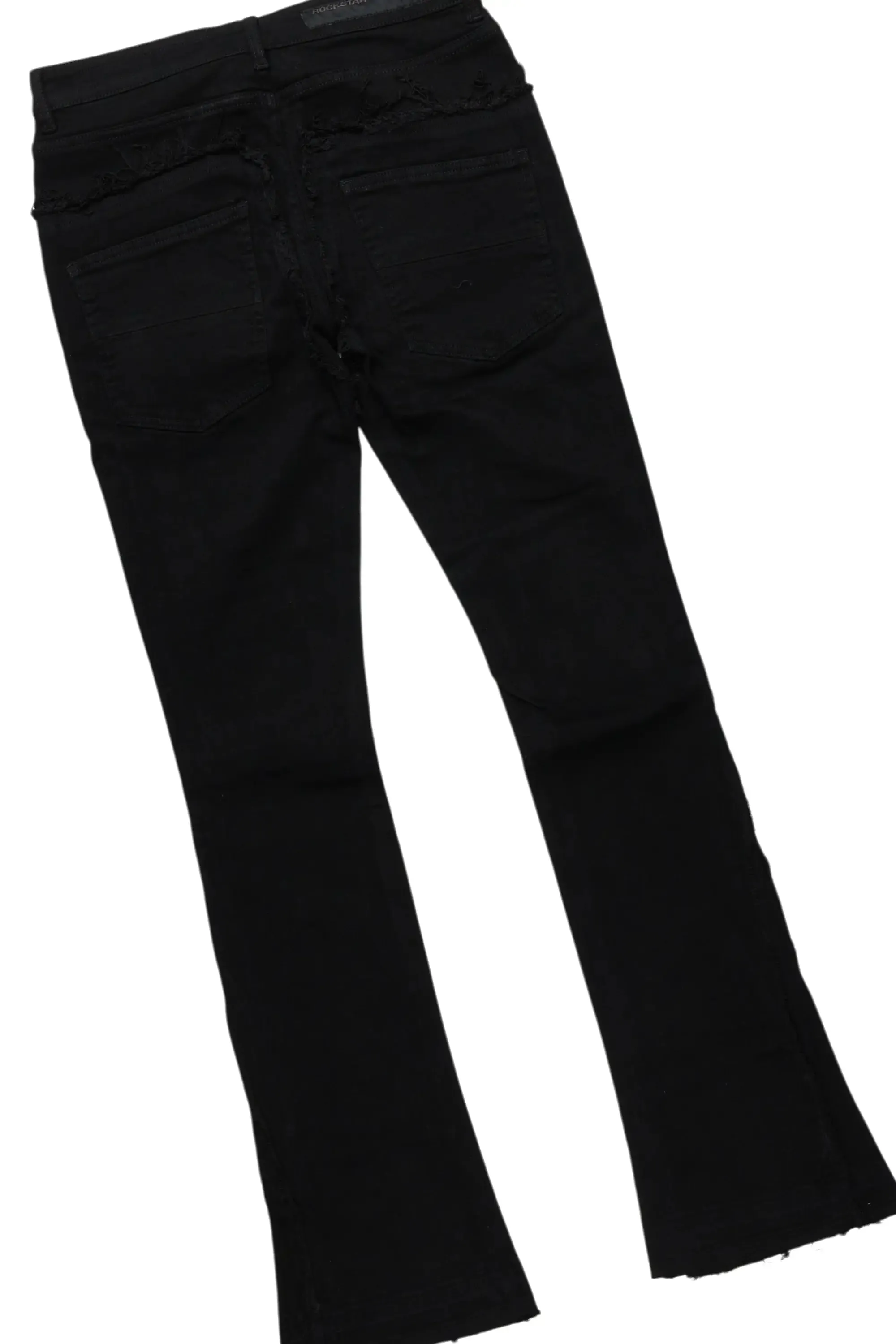 Amina Black Hoodie/Stacked Flare Jean Bundle sold by Rockstar Original product image thumbnail 4