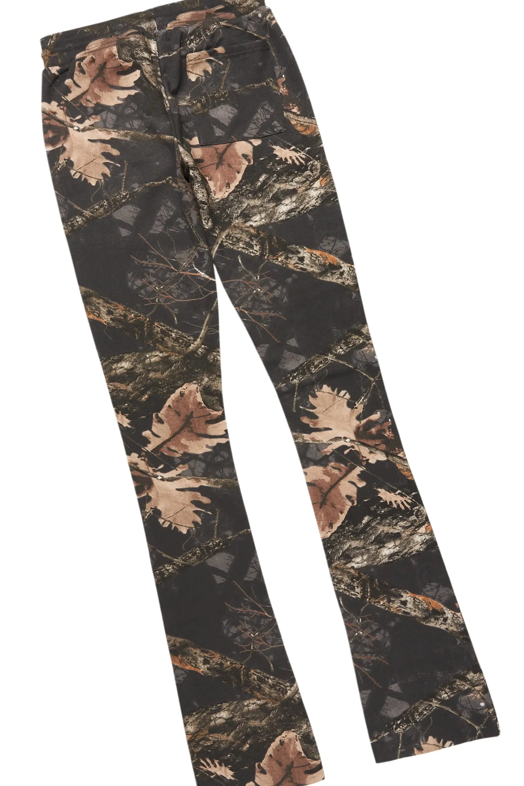 Tabby Black Graphic Stacked Flare Track Set sold by Rockstar Original product image thumbnail 5