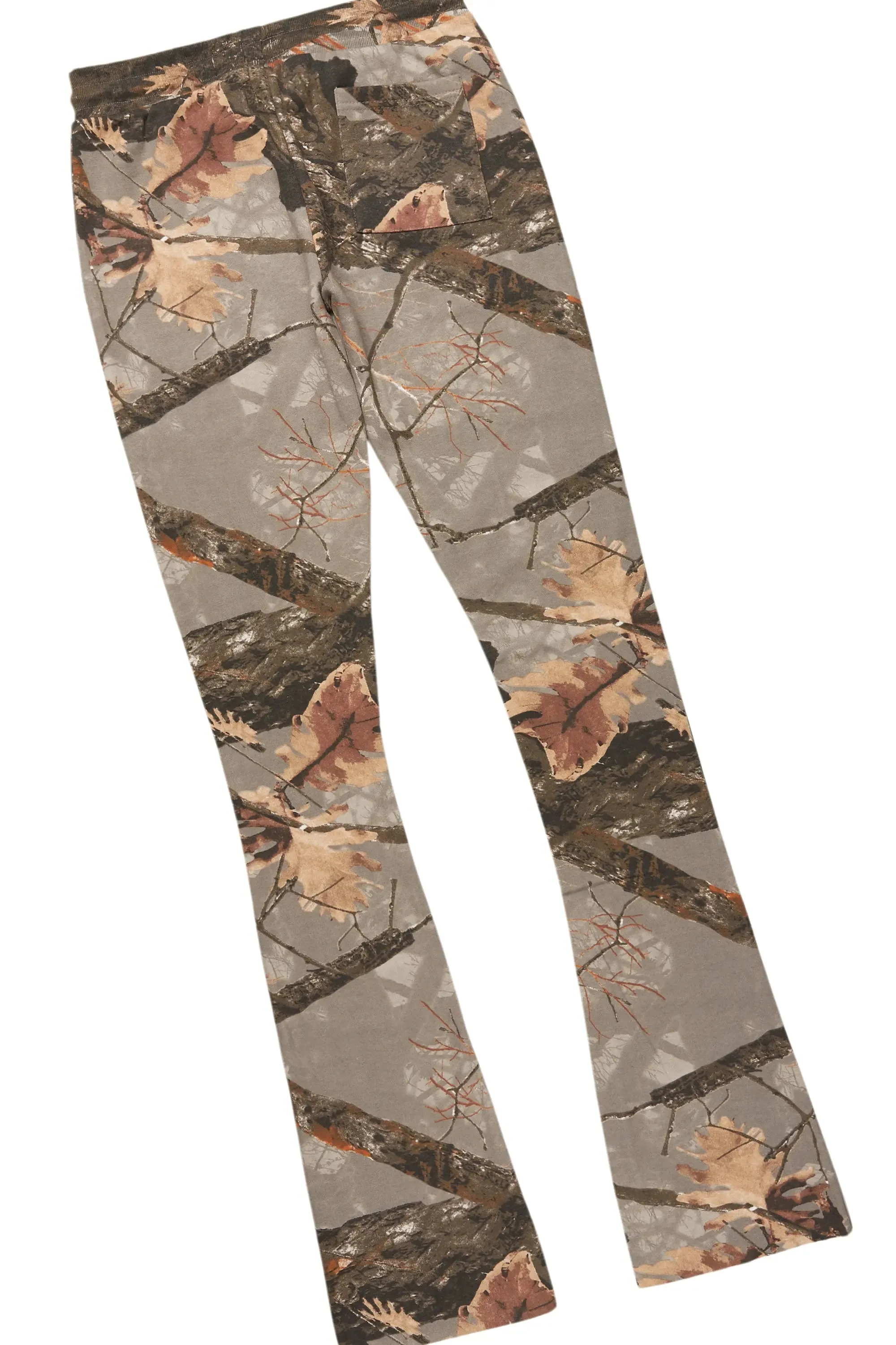 Tabby Beige Graphic Stacked Flare Track Set sold by Rockstar Original product image thumbnail 5