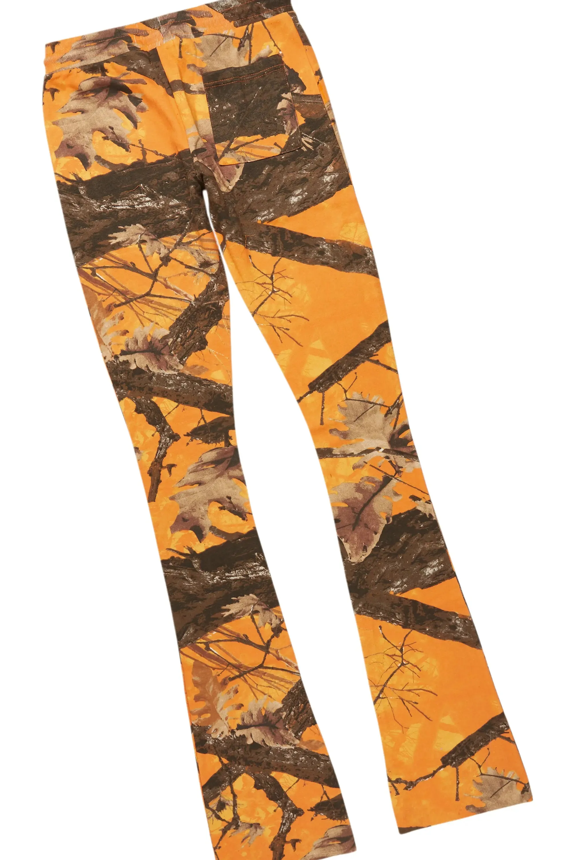 Tabby Orange Graphic Stacked Flare Track Set sold by Rockstar Original product image thumbnail 5
