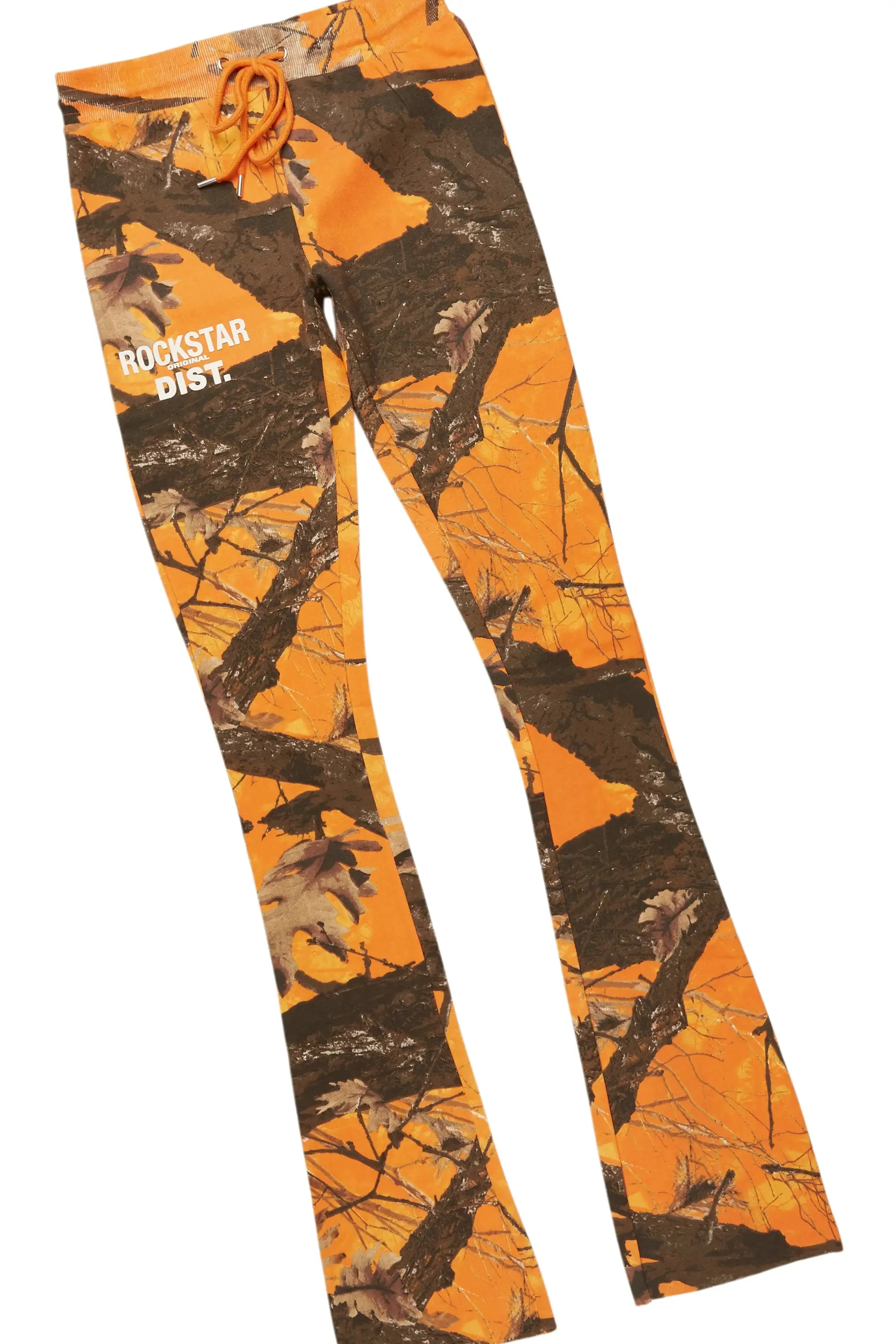Tabby Orange Graphic Stacked Flare Track Set sold by Rockstar Original product image thumbnail 4