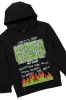 Boys Beno Black Hoodie/Stacked Flare Jean Set sold by Rockstar Original