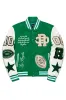 Adrienne Green Oversized Varsity Jacket sold by Rockstar Original