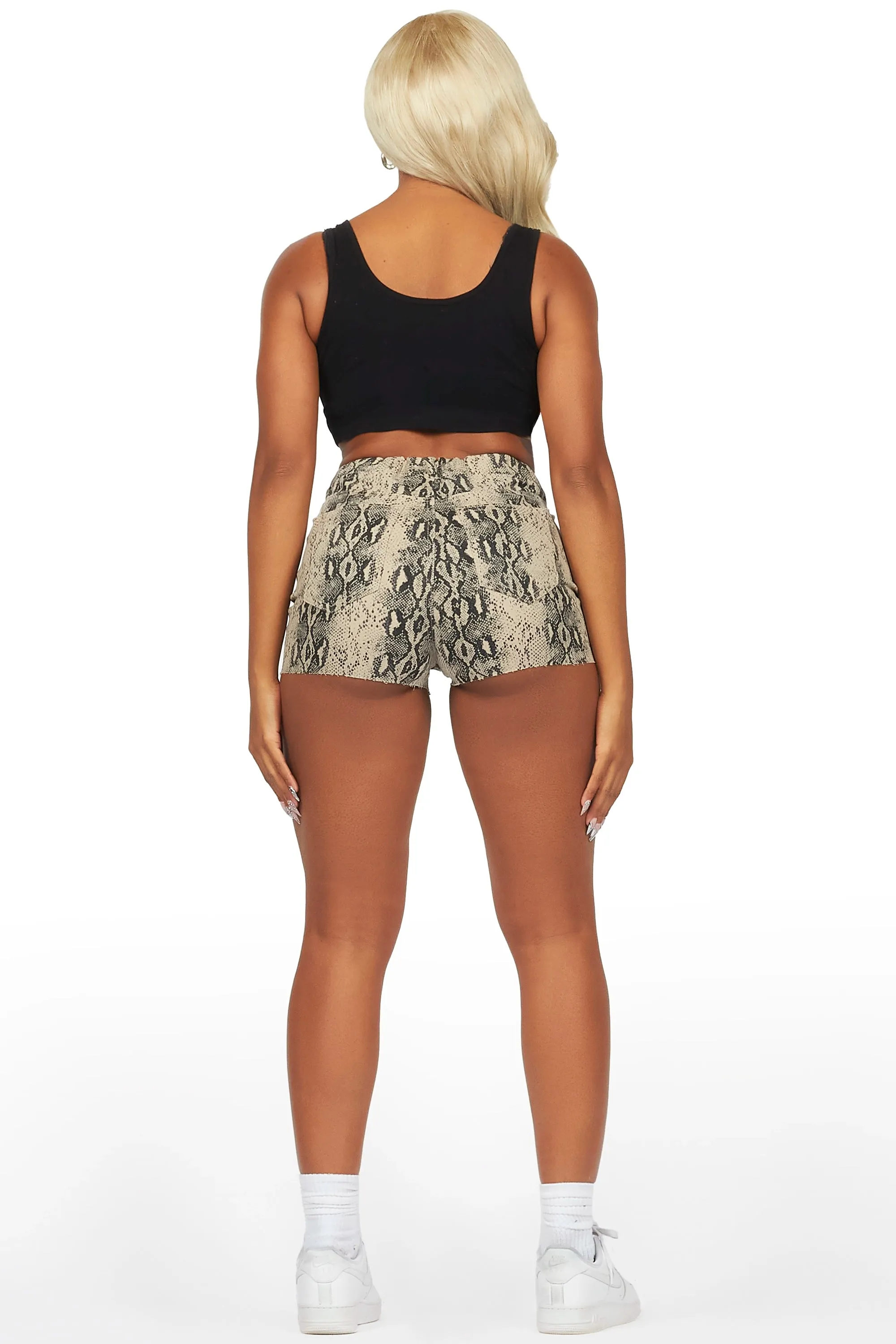 Jaylan Snakeskin Short sold by Rockstar Original product image thumbnail 5