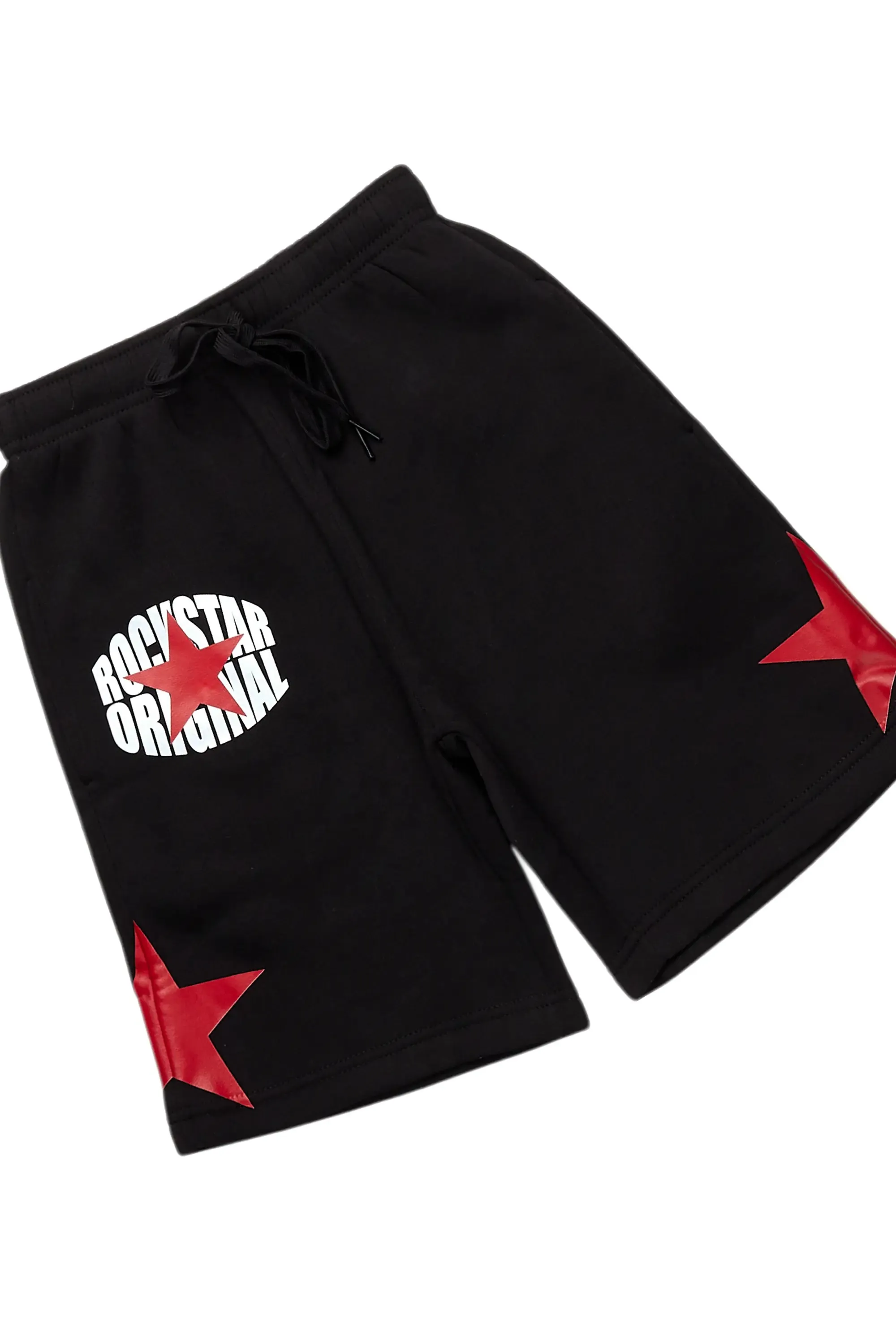 Boys State Black T-Shirt/Short Set sold by Rockstar Original product image thumbnail 3