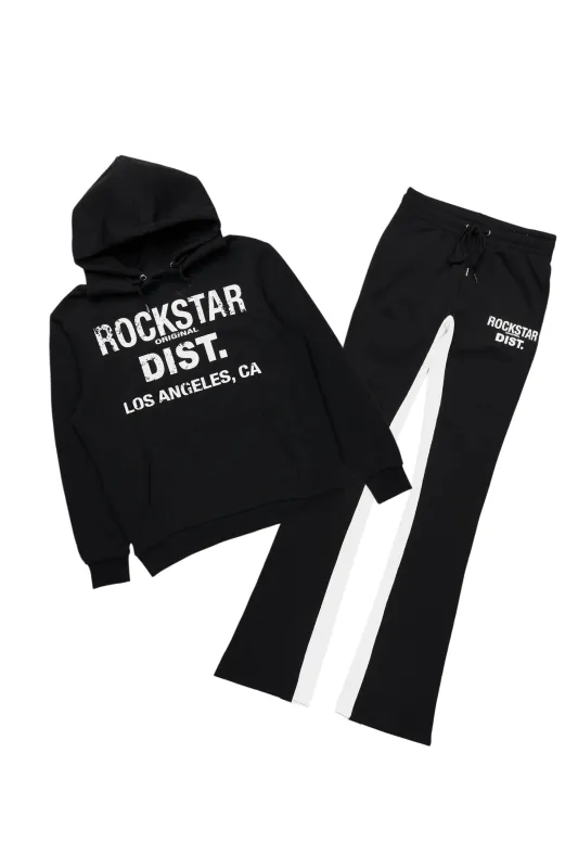 Lake Black Hoodie/Baggy Track Pant Set sold by Rockstar Original