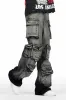 Mahesh Dark Grey Baggy Cargo Jean sold by Rockstar Original