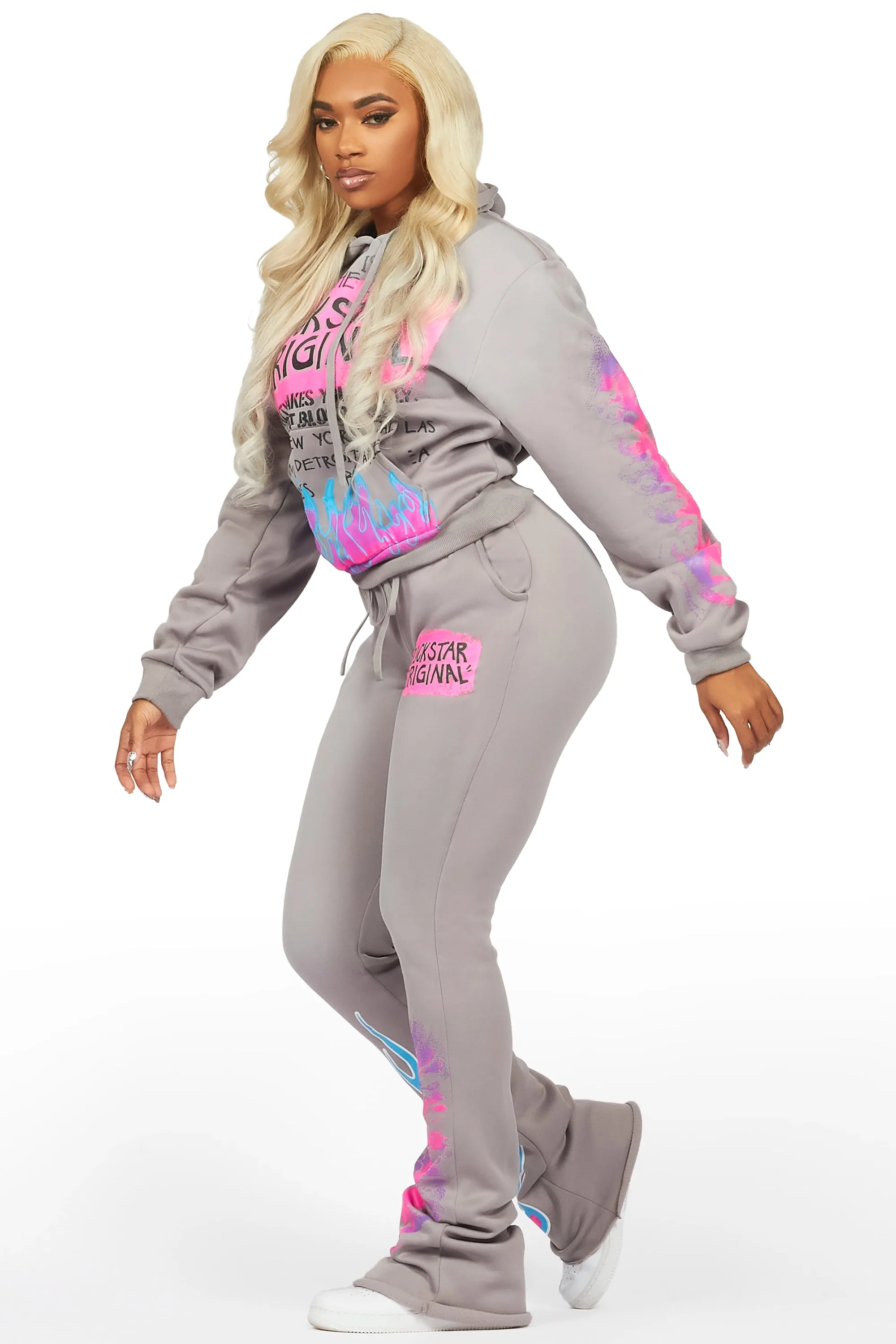 Marcey Grey Super Stacked Trackset sold by Rockstar Original product image thumbnail 5