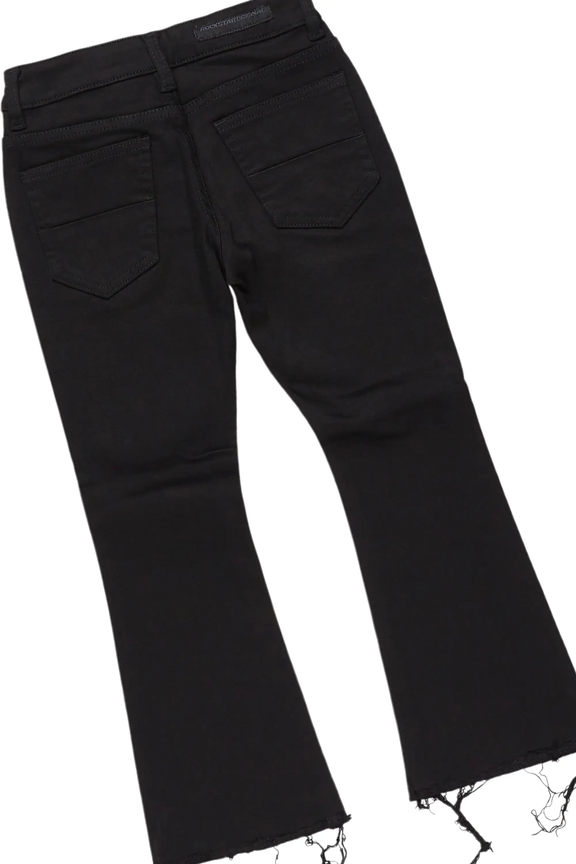 Boys Member Royal/Black Hoodie/Stacked Flare Jean Set sold by Rockstar Original product image thumbnail 4