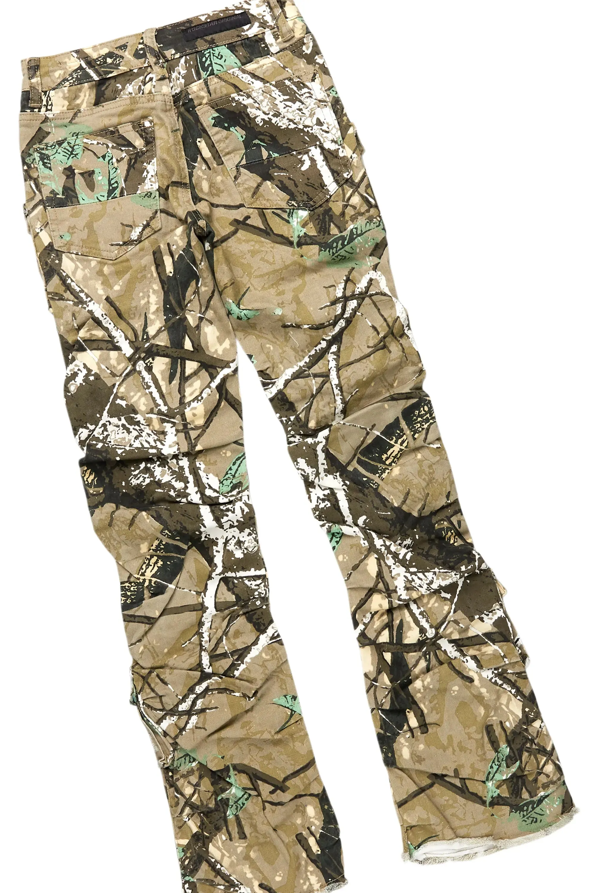 Boys All Eyes Grey Hoodie/Stacked Flare Jean Set sold by Rockstar Original product image thumbnail 4