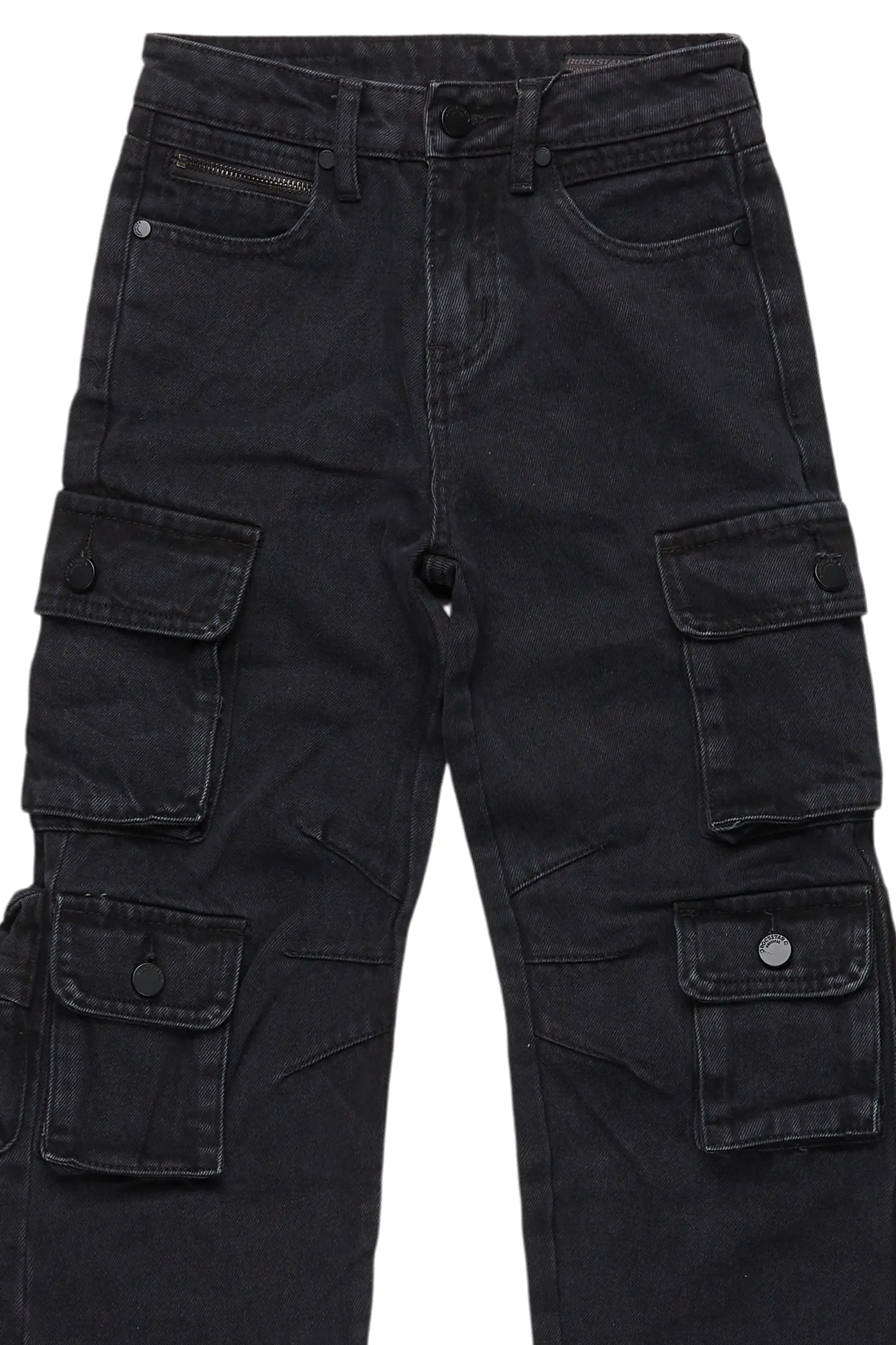 Boys Cortie Jet Black Baggy Fit Jean sold by Rockstar Original product image thumbnail 2