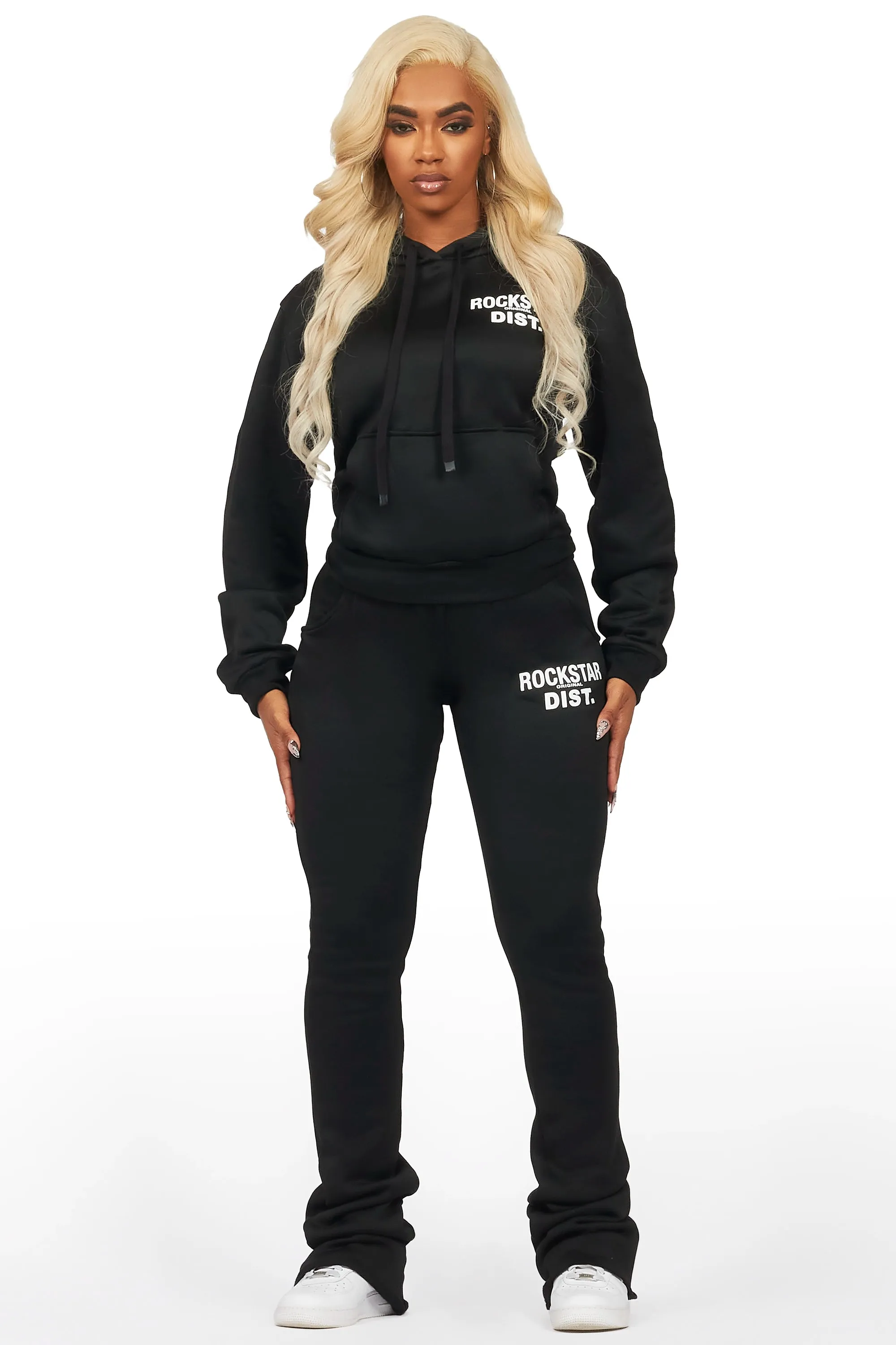 Janya Black Super Stacked Trackset sold by Rockstar Original