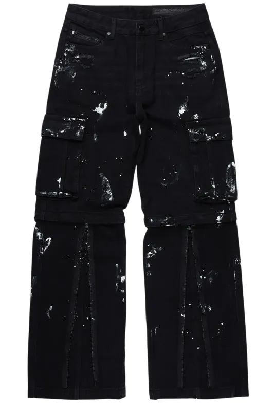 Rudo Black Painter Baggy Cargo Jean sold by Rockstar Original