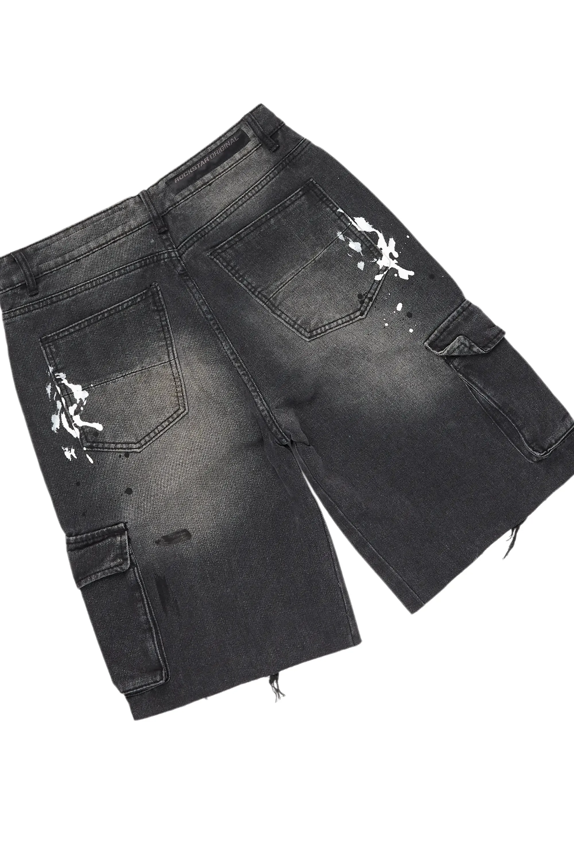 Amina Black T-Shirt/Denim Short Set sold by Rockstar Original product image thumbnail 4