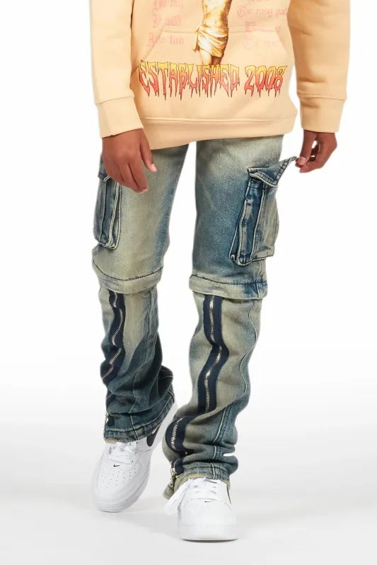 Boys Rupert Blue Baggy Fit Jean sold by Rockstar Original