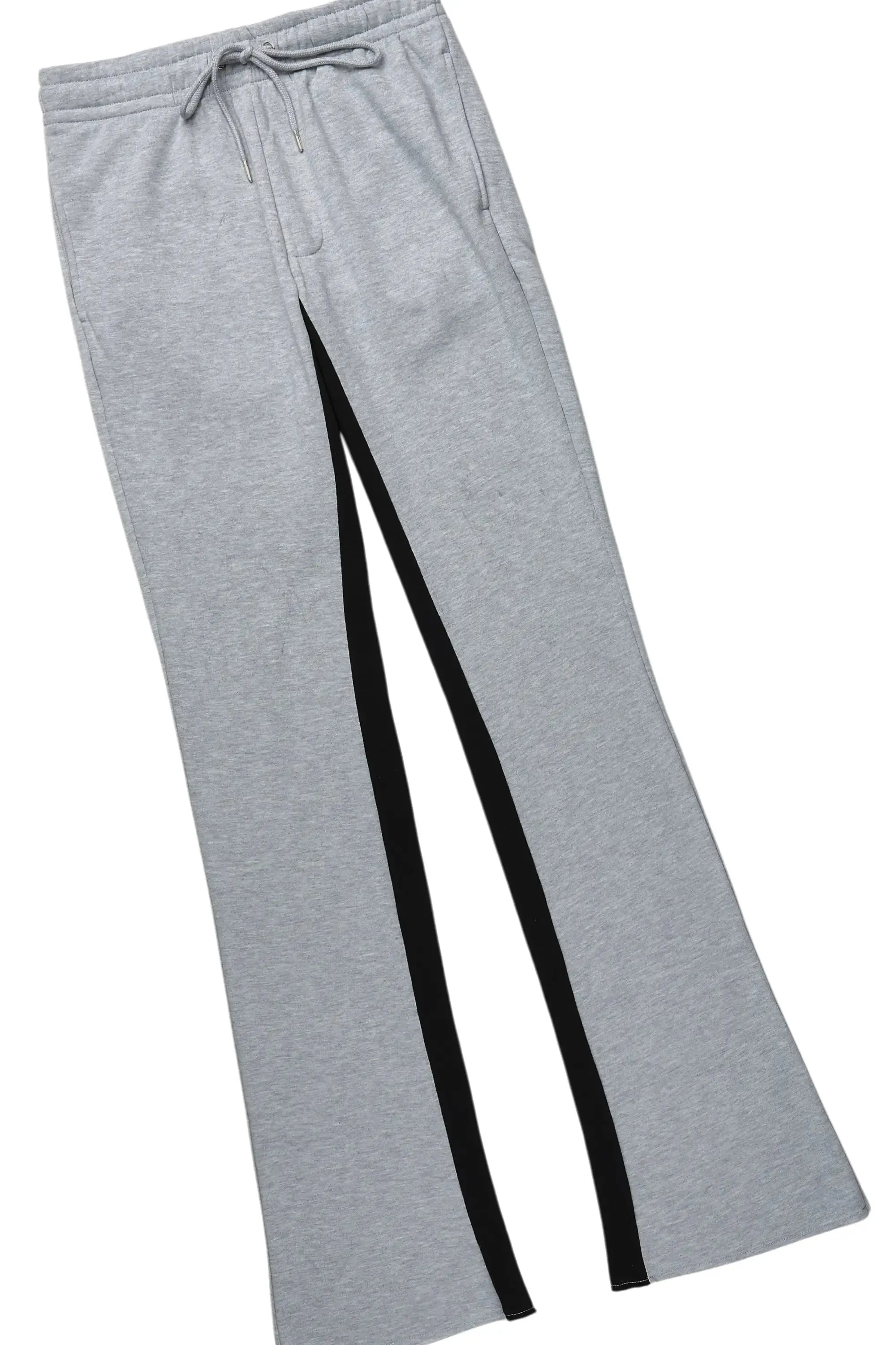 Basic Heather Grey Hoodie/Baggy Track Pant Set sold by Rockstar Original product image thumbnail 3