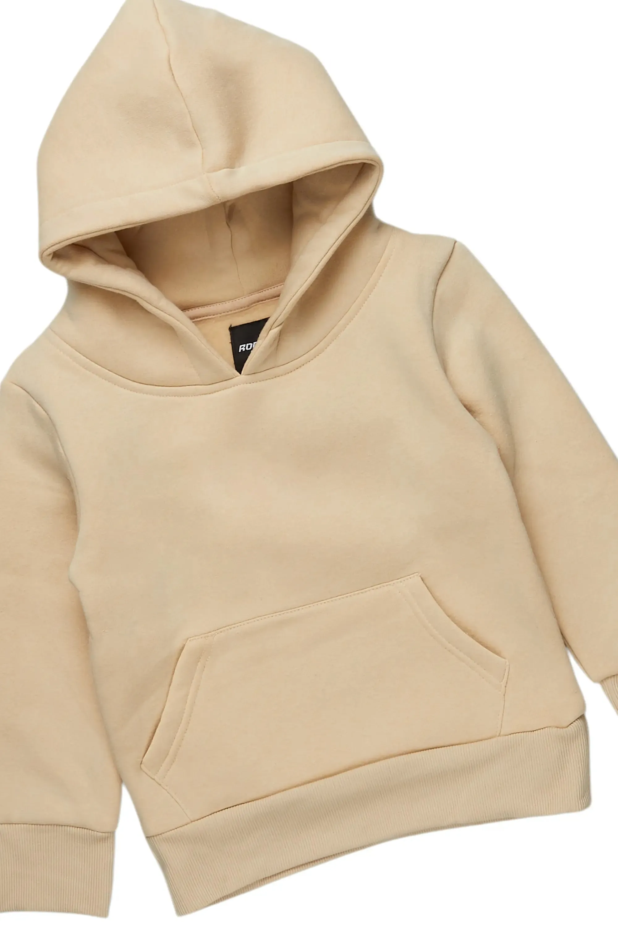 Boys Basic Tan/Black Stacked Flare Pant Set sold by Rockstar Original product image thumbnail 2