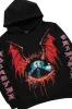 Darden Black/Red Hoodie/Baggy Track Pant Set sold by Rockstar Original