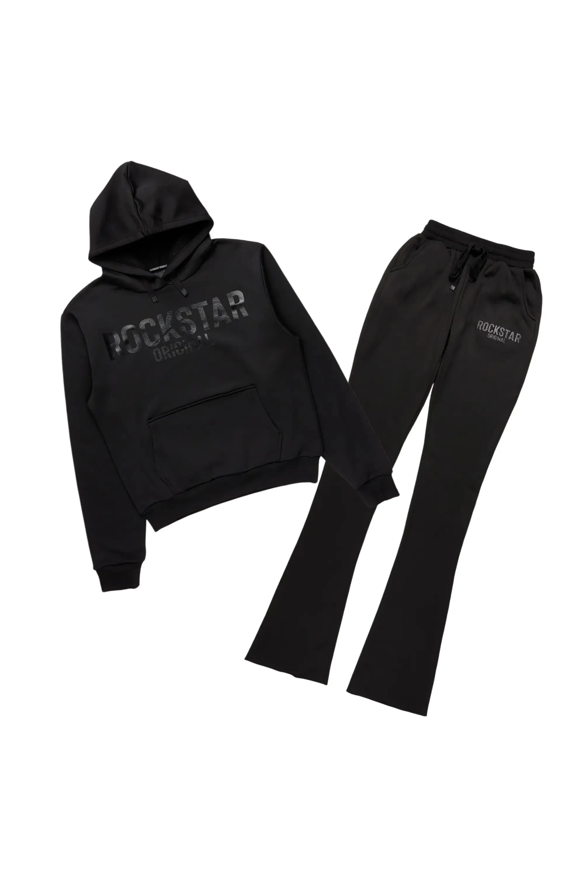 Mikassa Black/Black Super Stacked Trackset sold by Rockstar Original