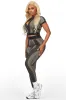 Mesha Charcoal Short Sleeve Active Set sold by Rockstar Original