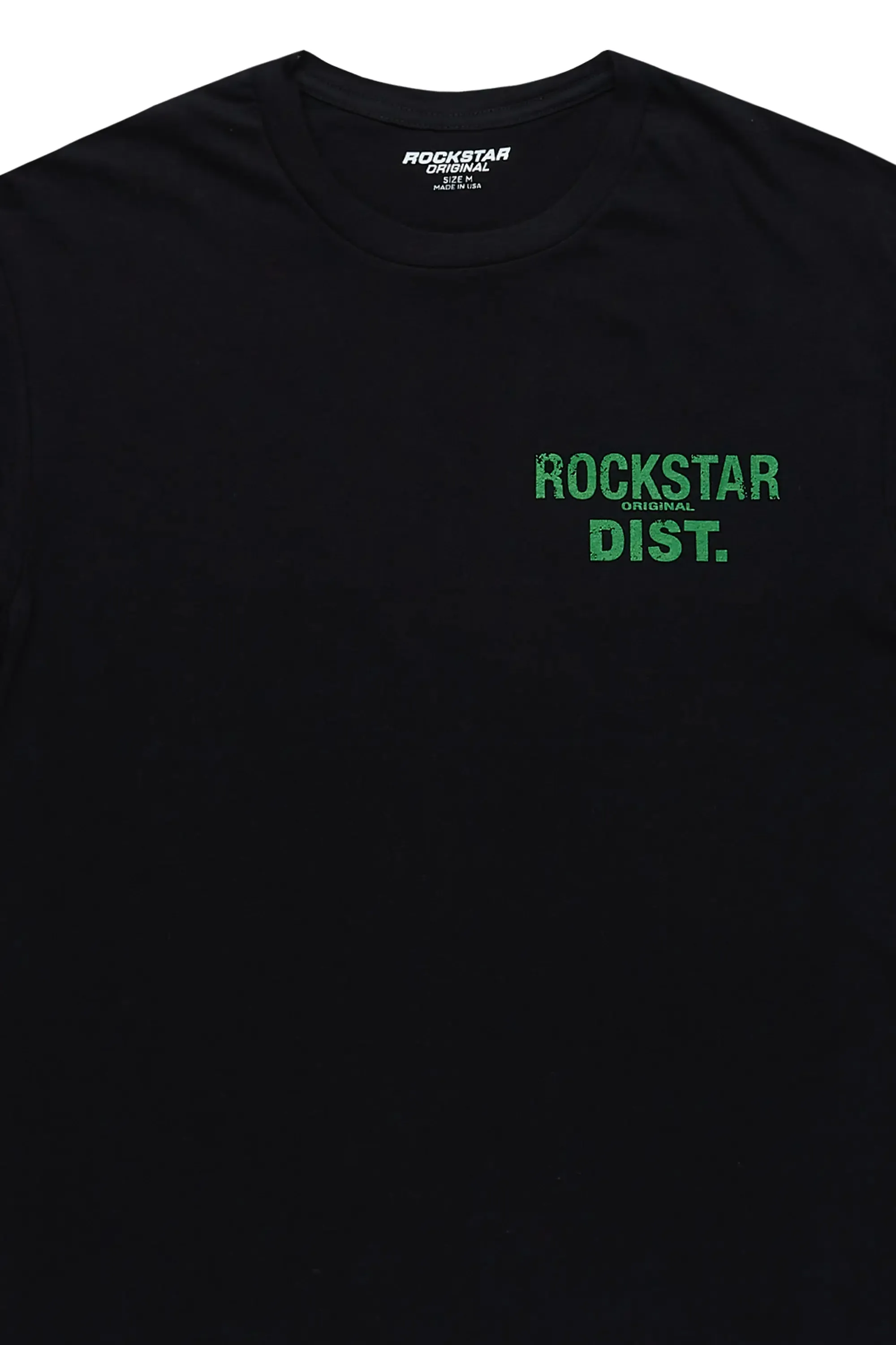 Dalasia Black/Green Oversized Tee sold by Rockstar Original product image thumbnail 2