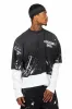 Paley Black Thermal Double Layer Boxy Crop T-Shirt sold by Rockstar Original