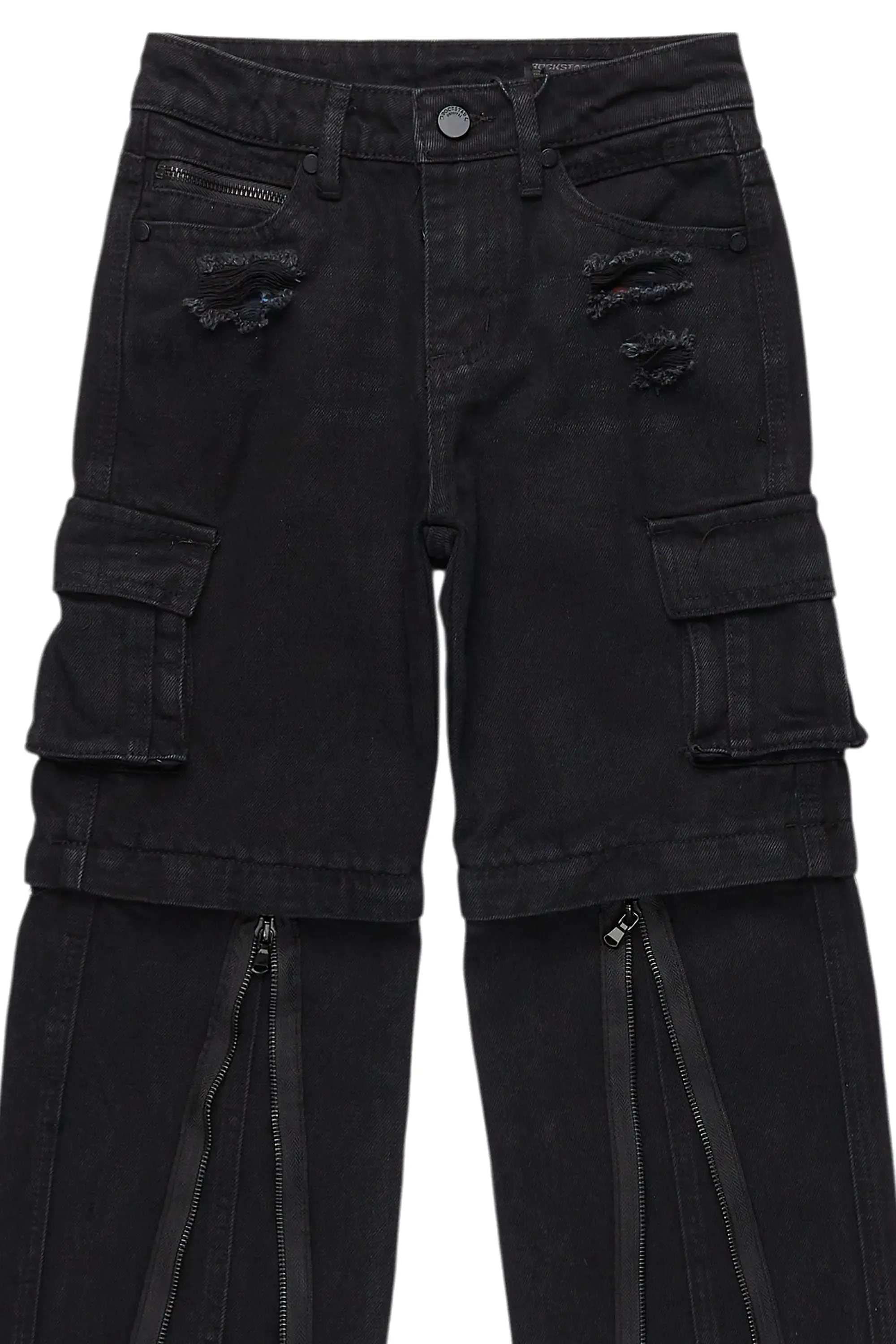 Boys Rupert Black Baggy Fit Jean sold by Rockstar Original product image thumbnail 2
