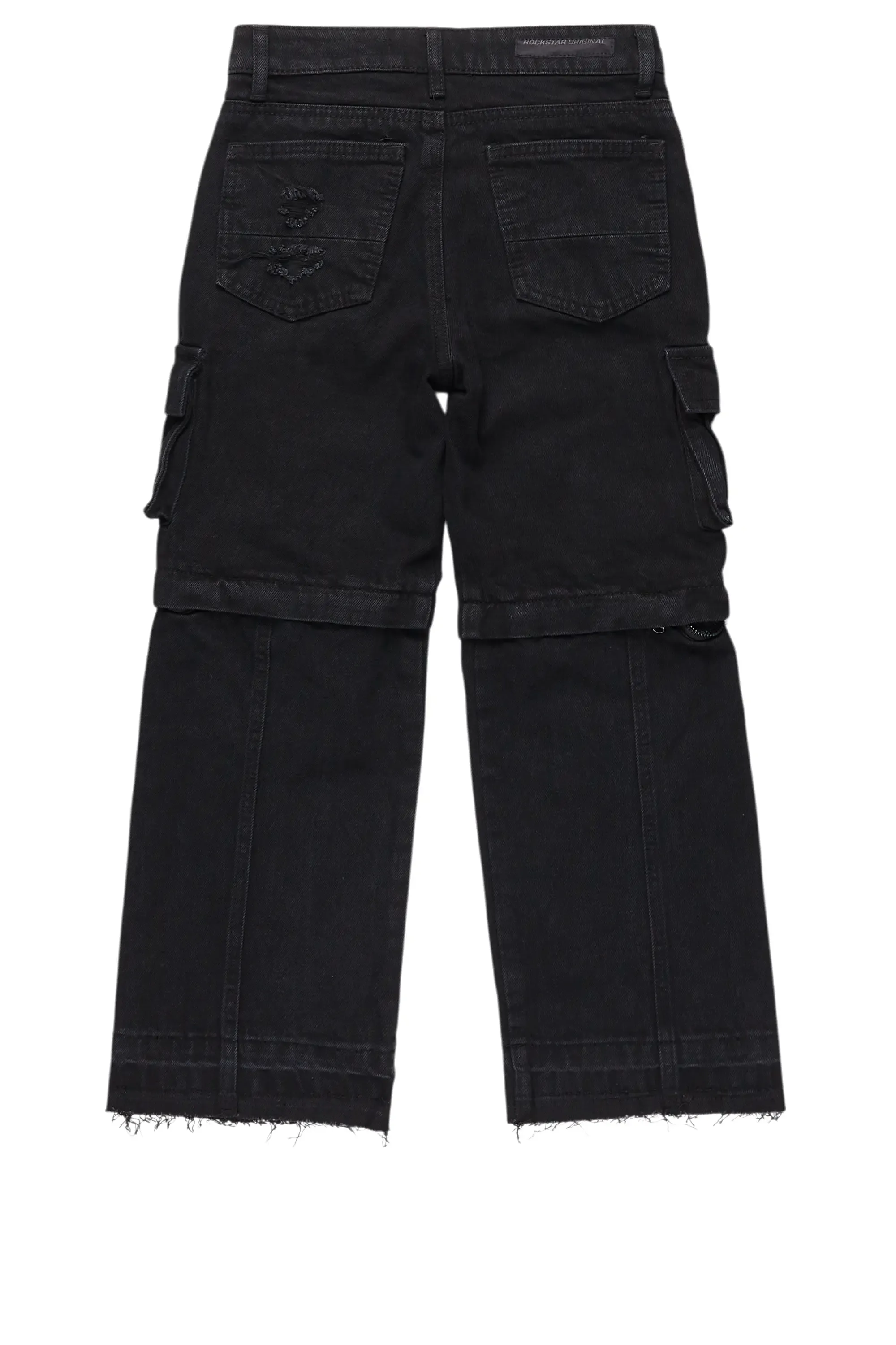 Boys Rupert Black Baggy Fit Jean sold by Rockstar Original product image thumbnail 3
