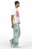 Namas Light Blue Painter Baggy Cargo Jean sold by Rockstar Original