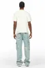 Namas Light Blue Painter Baggy Cargo Jean sold by Rockstar Original