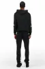 Akio Black Hoodie/Baggy Track Pant Set sold by Rockstar Original