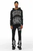 Akio Black Hoodie/Baggy Track Pant Set sold by Rockstar Original