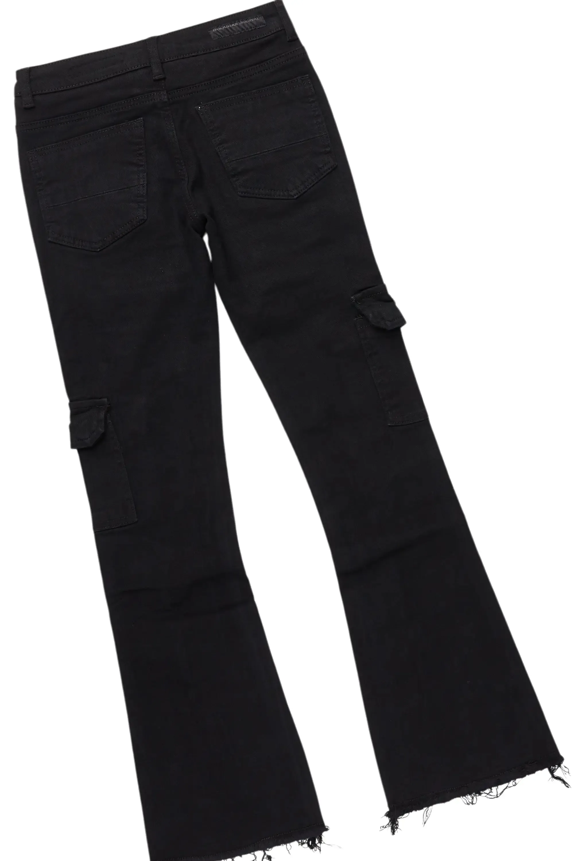 Boys Chuffed White T-Shirt/Stacked Flare Jean Set sold by Rockstar Original product image thumbnail 4