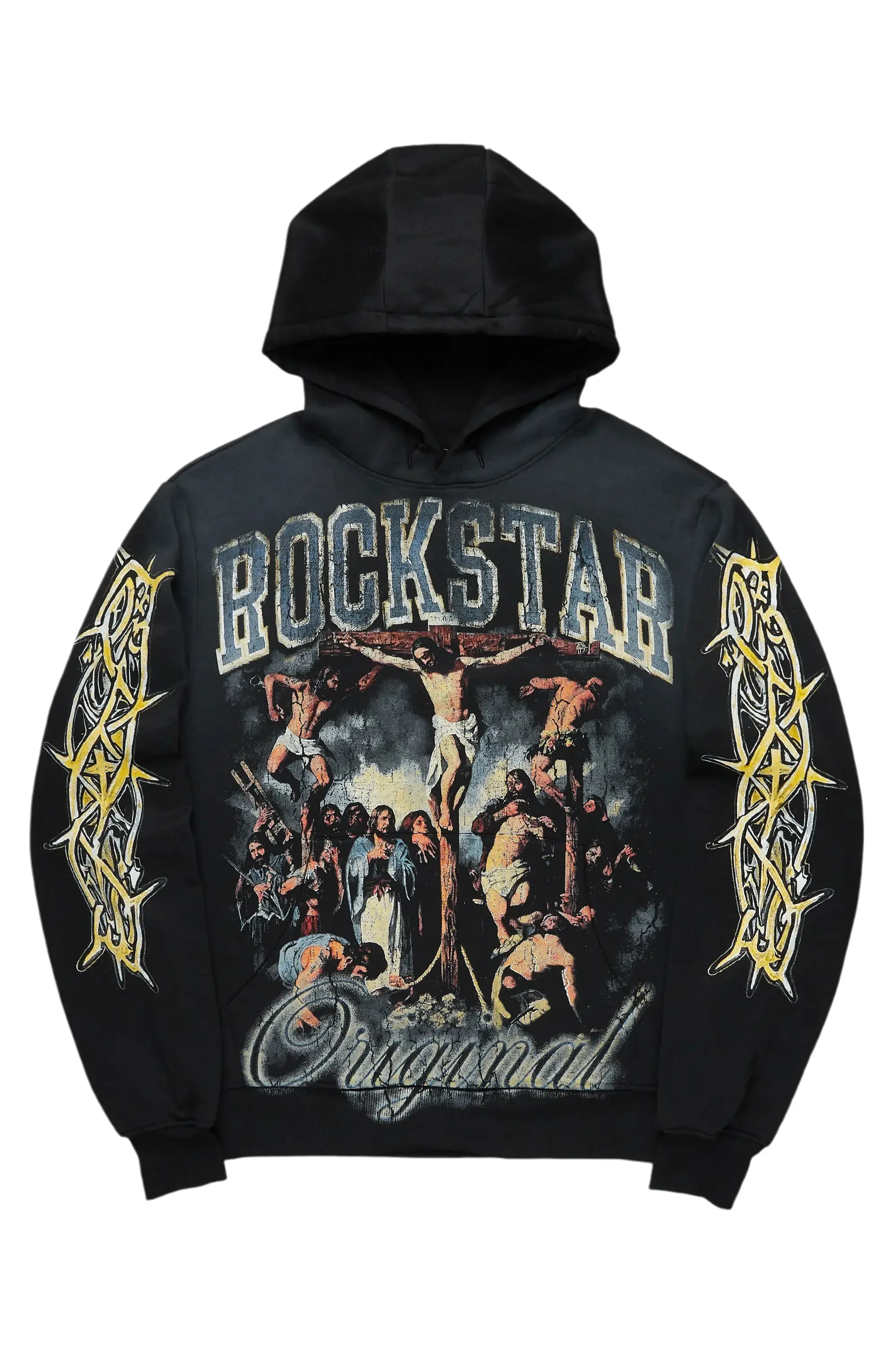 Ligia Black Oversized Hoodie sold by Rockstar Original