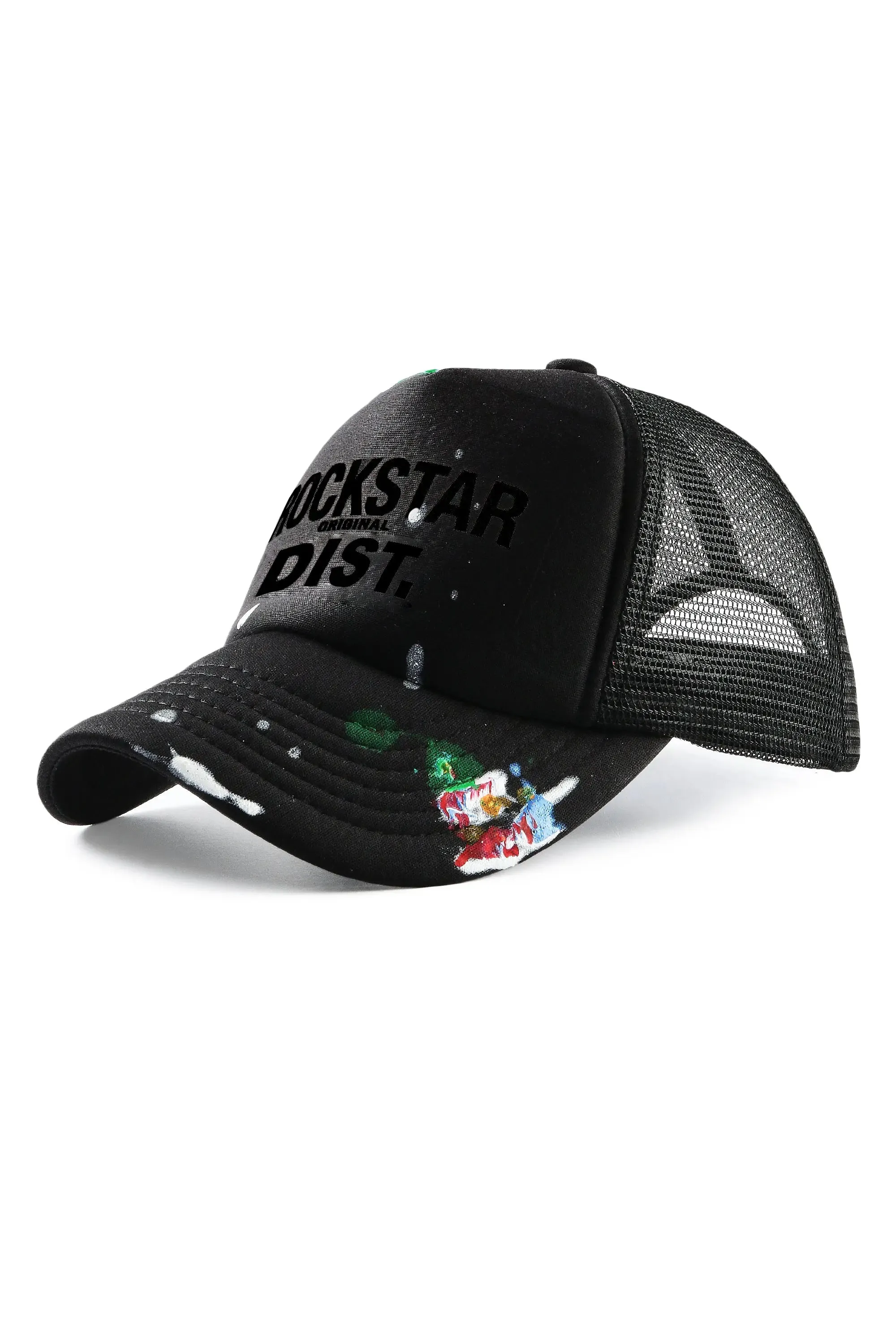 Good Side Only Black/Black Trucker Hat sold by Rockstar Original product image thumbnail 2