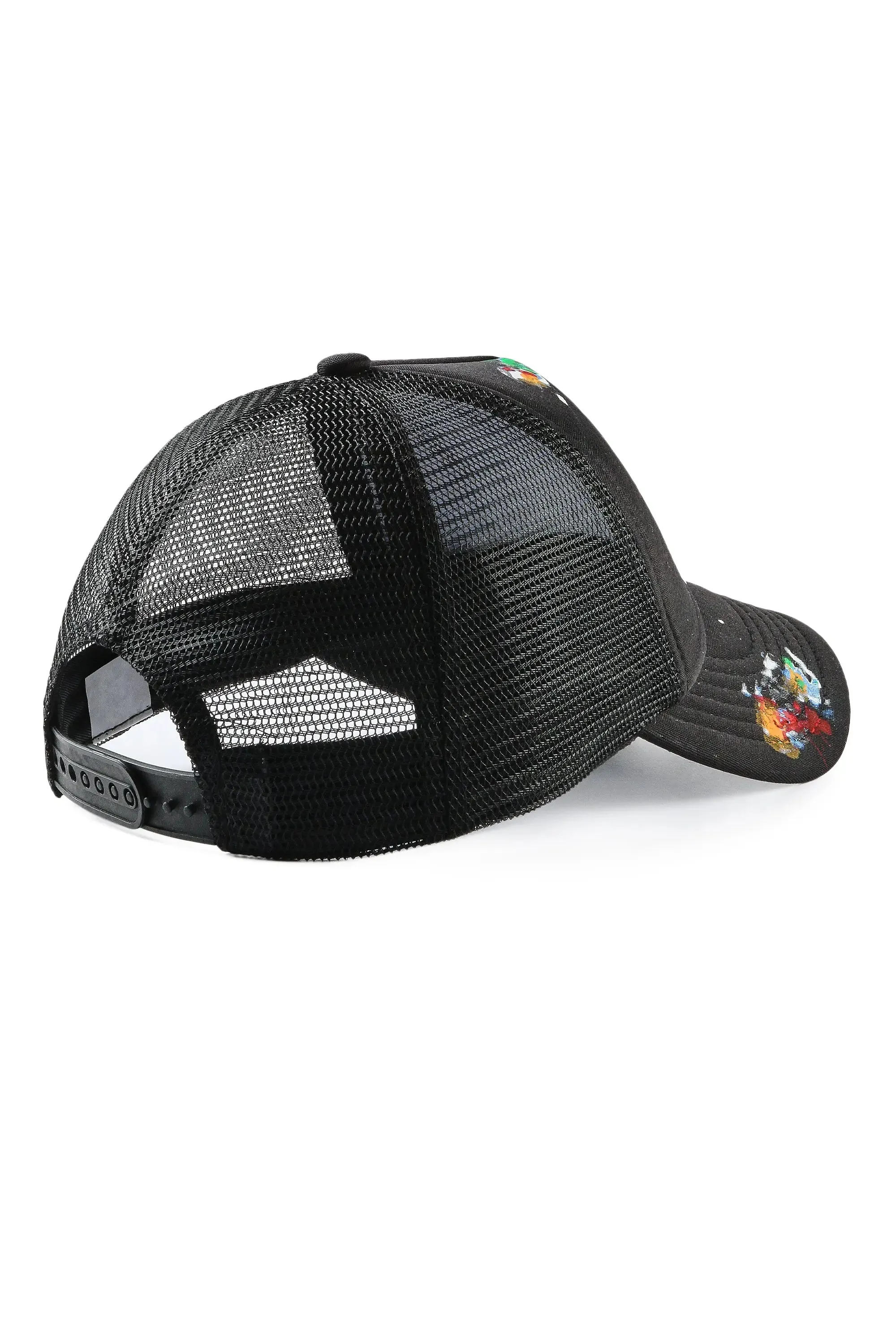 Good Side Only Black/Black Trucker Hat sold by Rockstar Original product image thumbnail 3