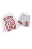 Fields White/Grey Long Sleeve T-Shirt Short Set sold by Rockstar Original