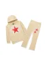 Boys States Beige Stacked Hoodie Track Set sold by Rockstar Original