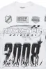 Esha White Double Layer Graphic T-Shirt sold by Rockstar Original
