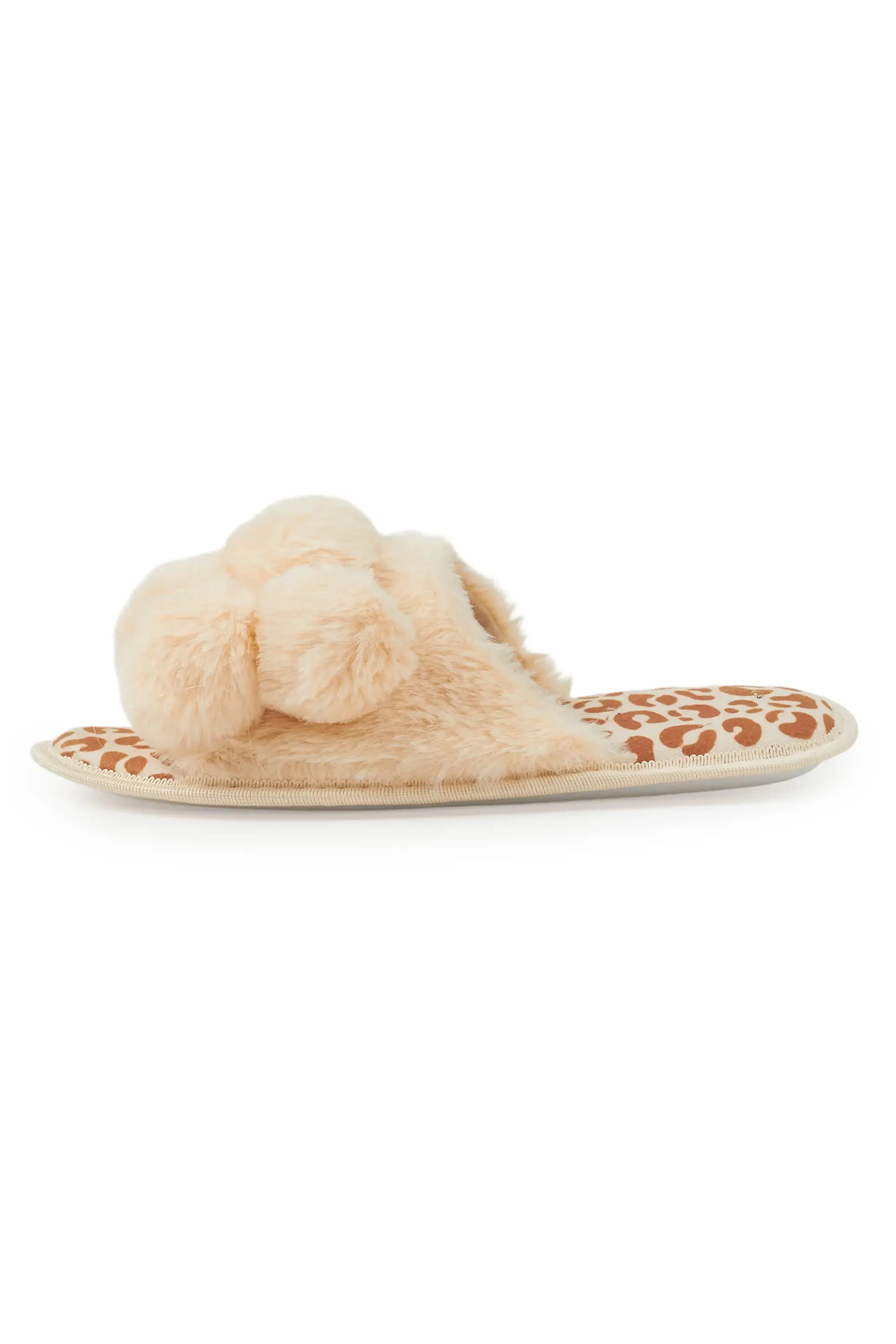 Kourtnay Beige Fur Slippers sold by Rockstar Original product image thumbnail 3