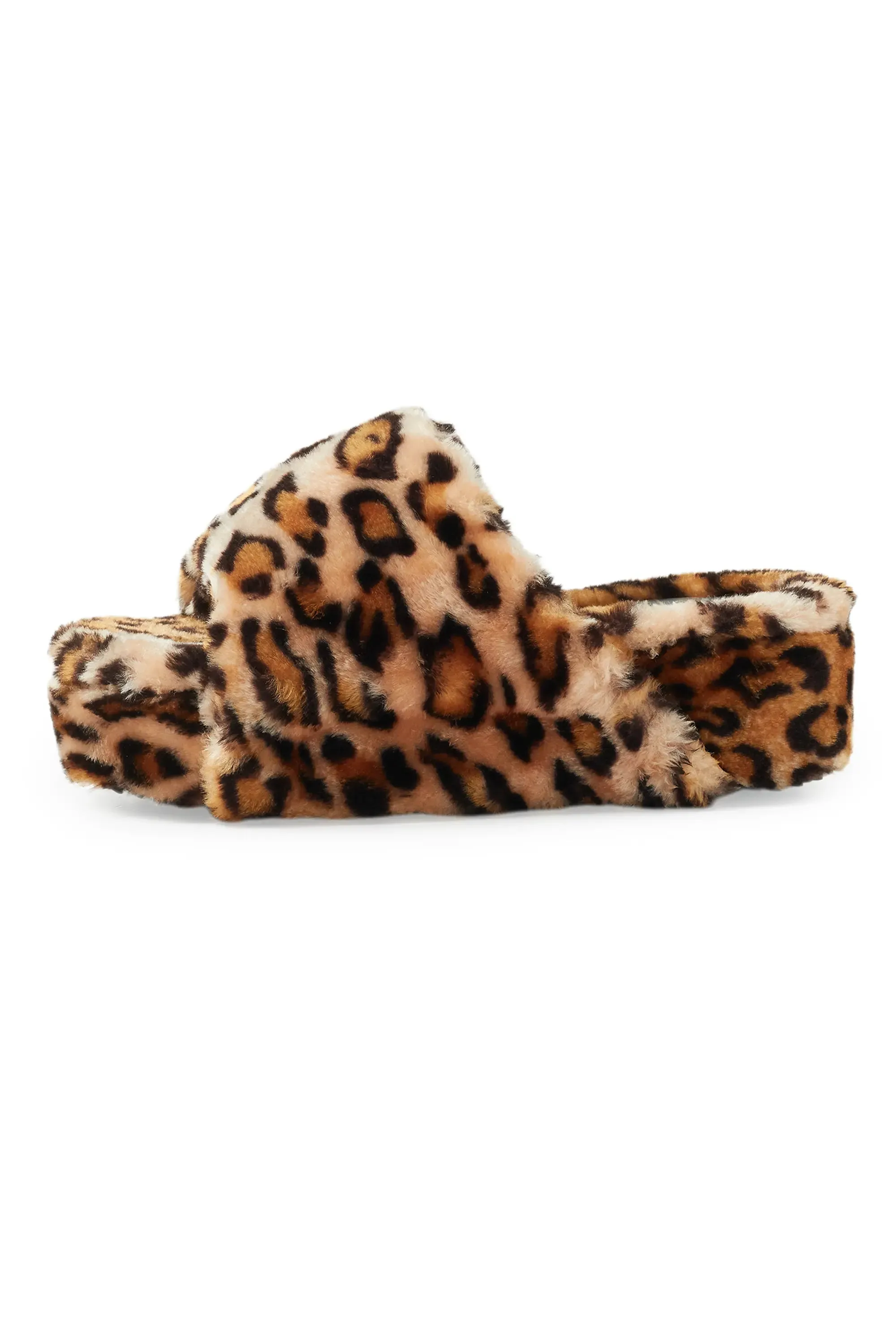 Antavia Cheetah Fur Slides sold by Rockstar Original product image thumbnail 3