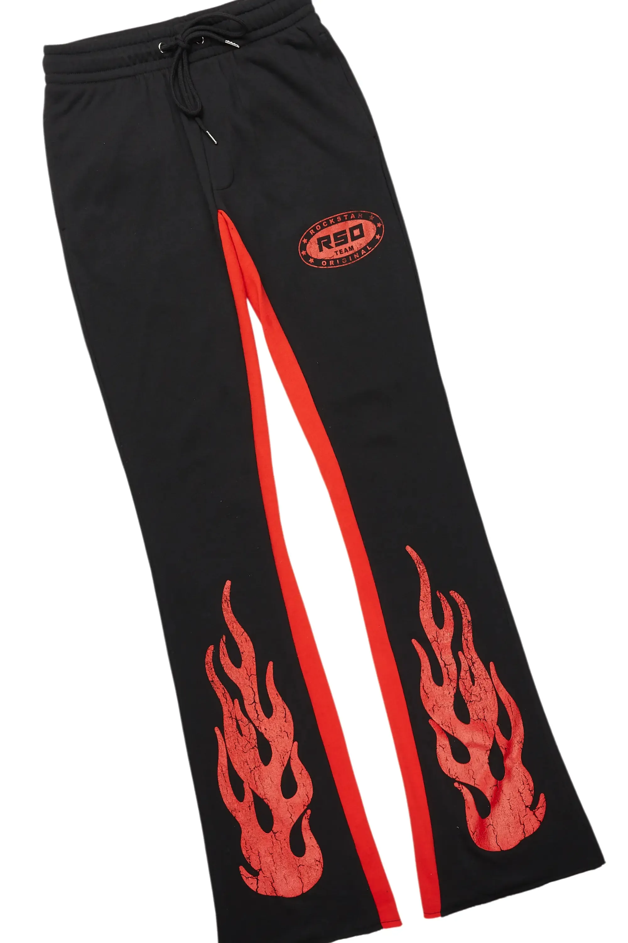 Amos Black/Red Hoodie/Baggy Track Pant Set sold by Rockstar Original product image thumbnail 3