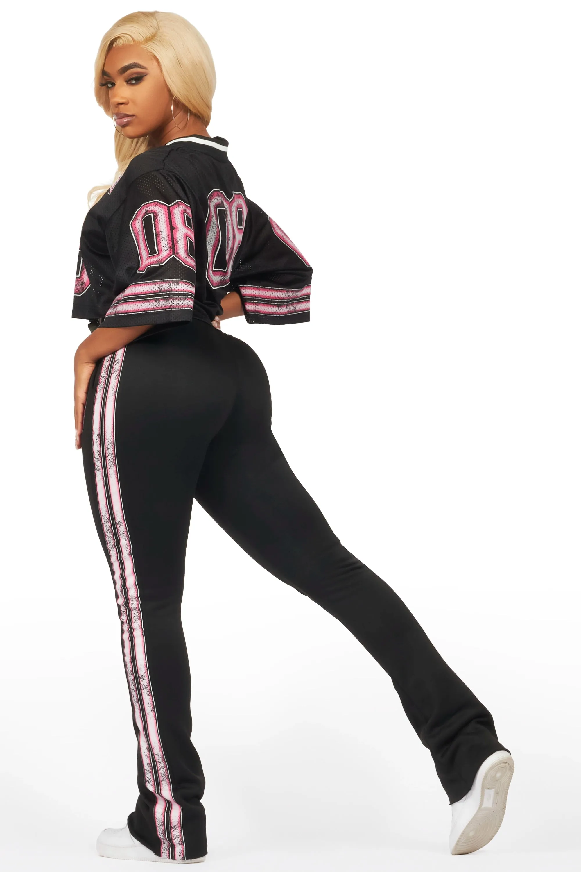 Azalia Black Jersey Trackset sold by Rockstar Original product image thumbnail 5