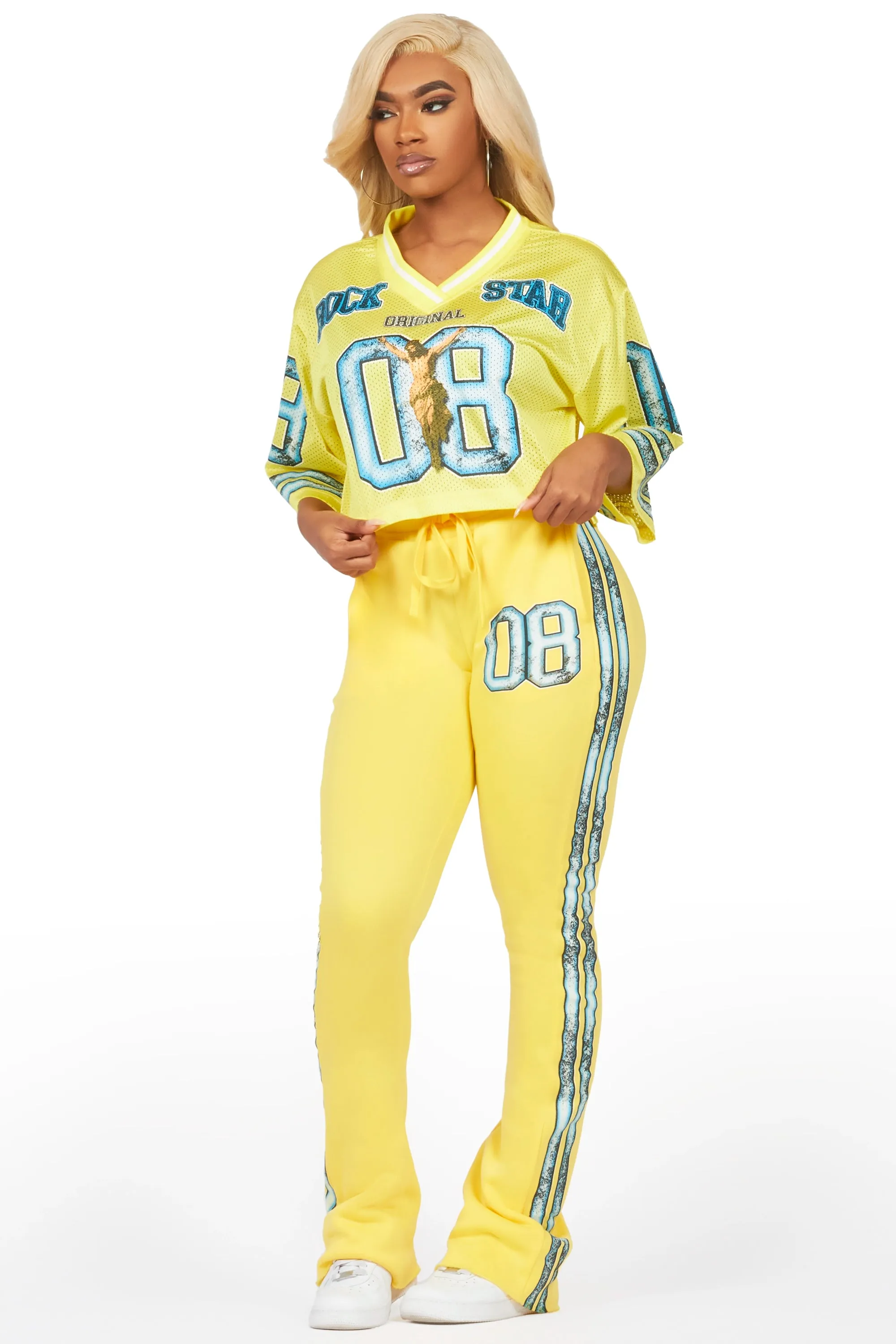 Azalia Yellow Jersey Trackset sold by Rockstar Original product image thumbnail 2