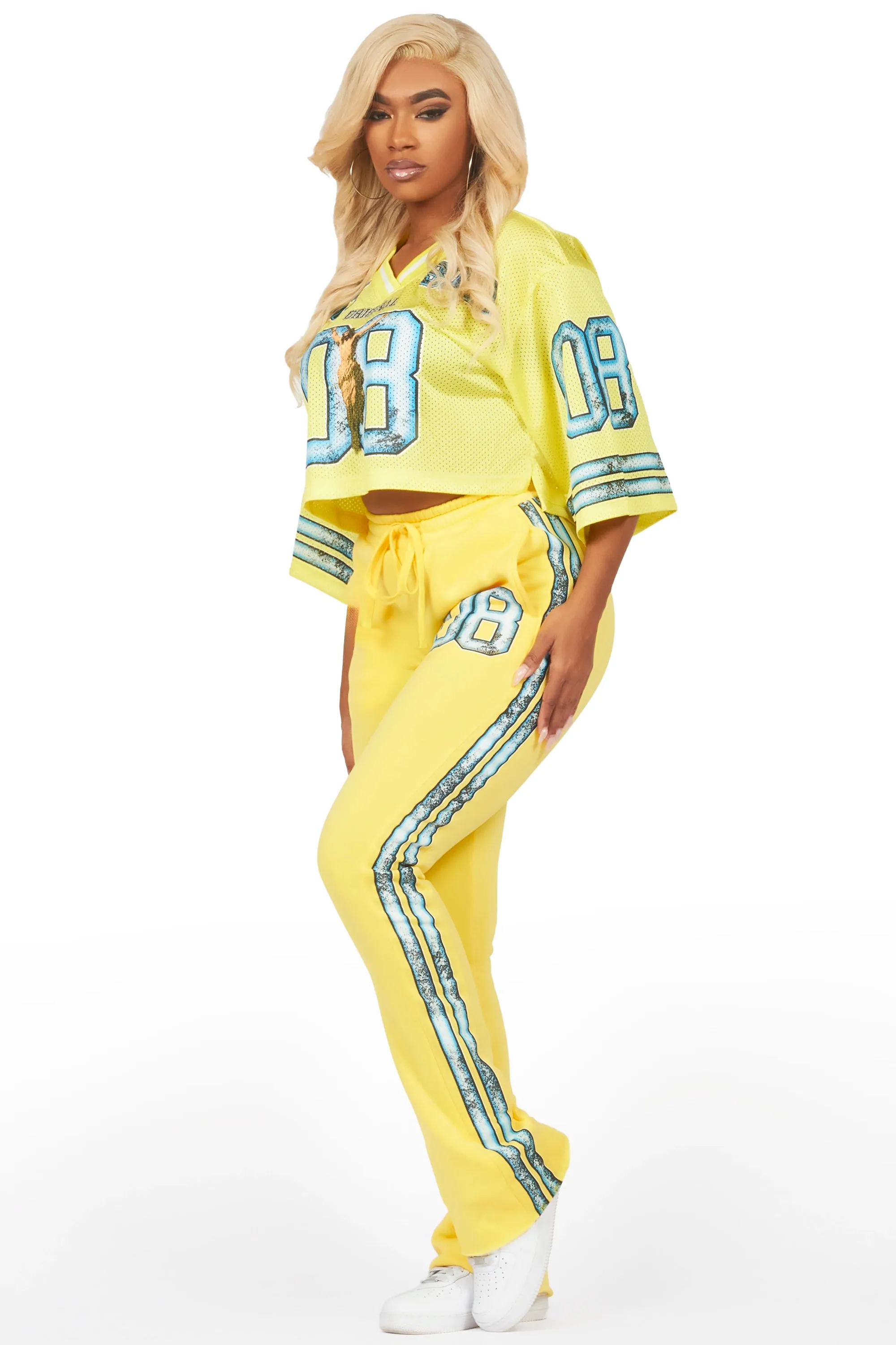 Azalia Yellow Jersey Trackset sold by Rockstar Original product image thumbnail 4