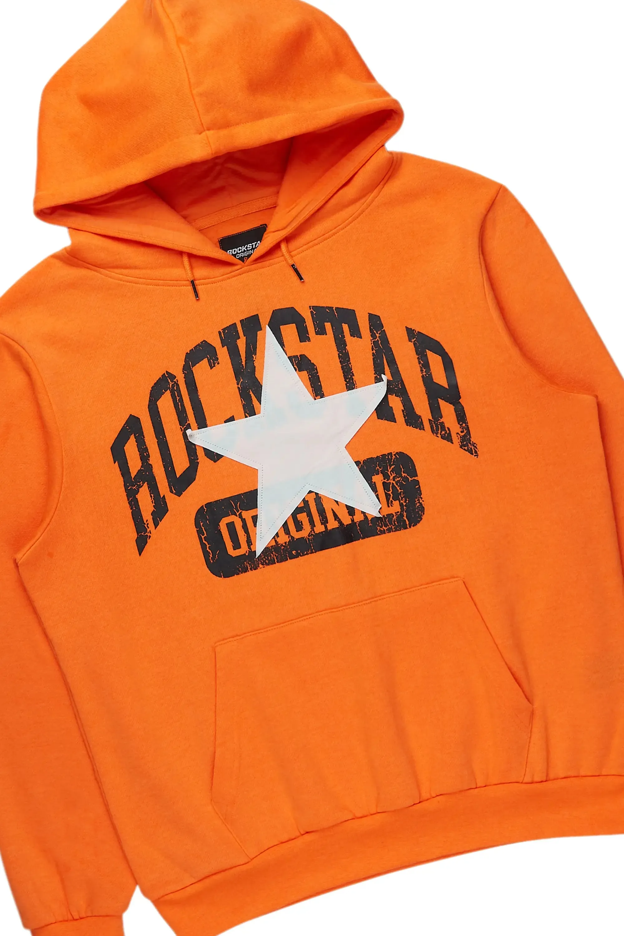 Mallor Orange Baggy Stacked Hoodie Track Set sold by Rockstar Original product image thumbnail 2