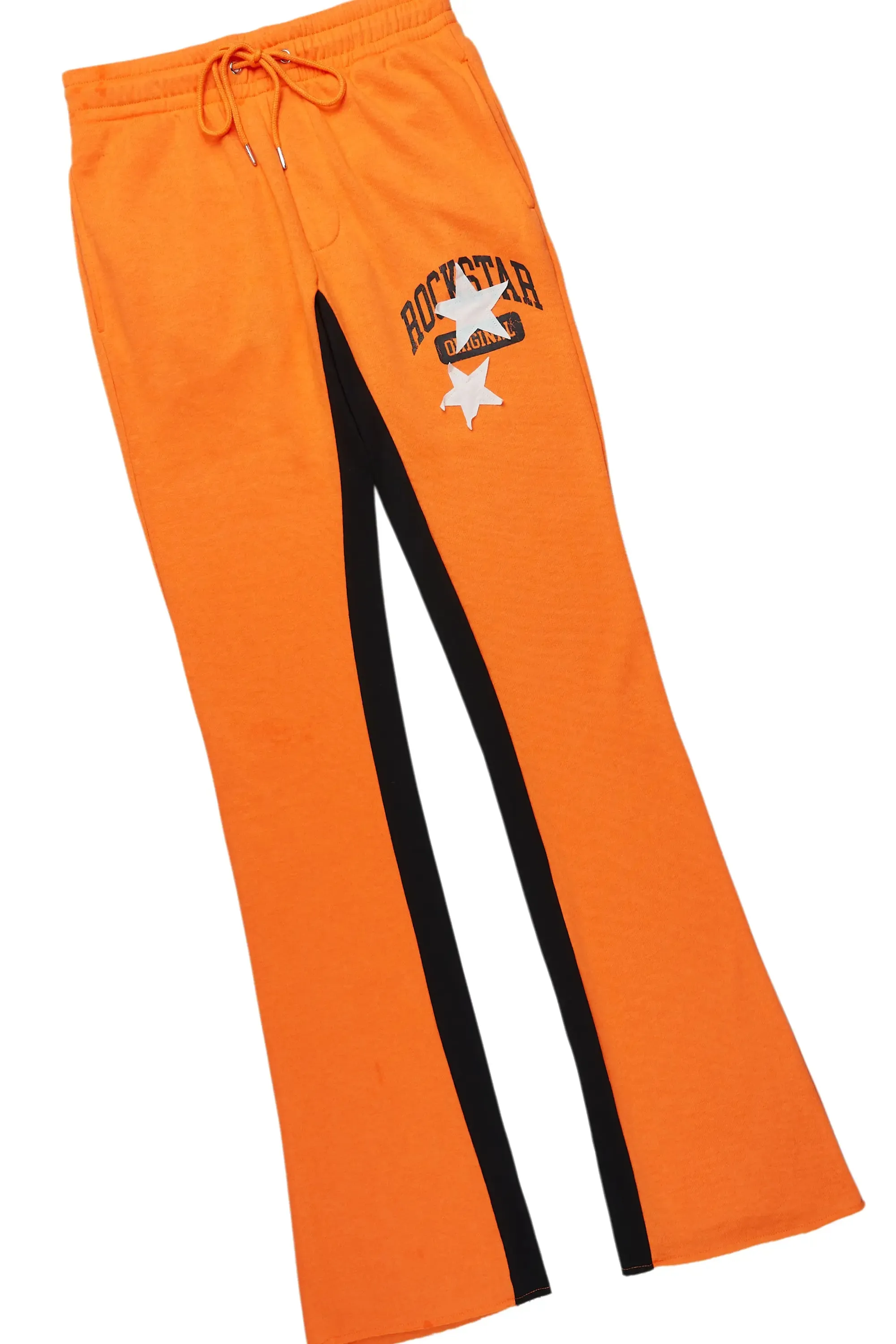 Mallor Orange Baggy Stacked Hoodie Track Set sold by Rockstar Original product image thumbnail 3